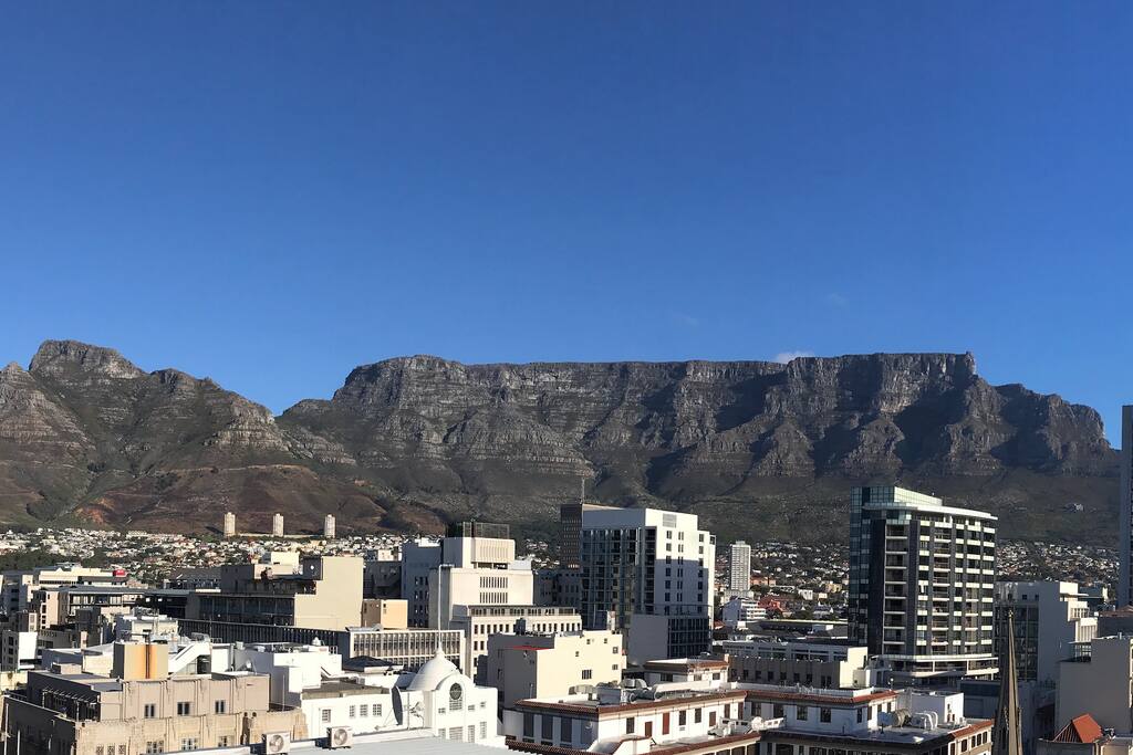 Panoramic view of Table Mountain