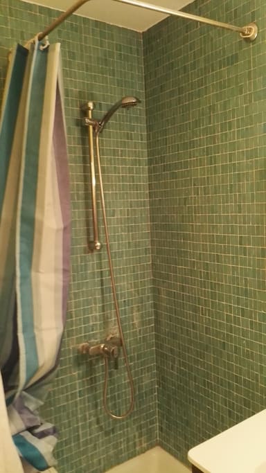 The corner of bathroom