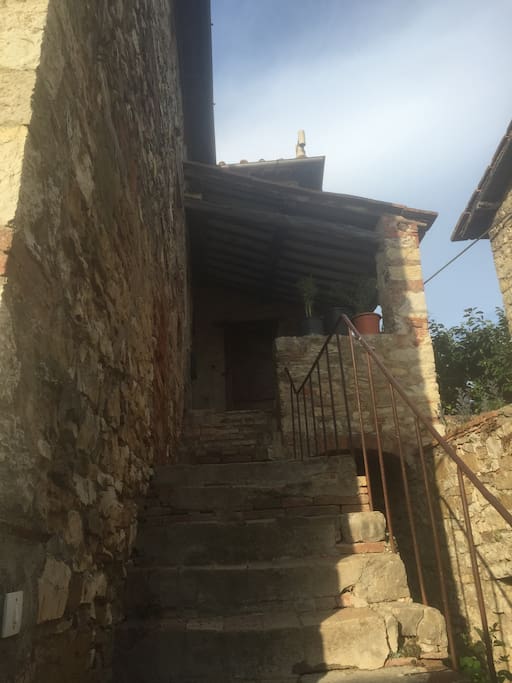 The front entrance