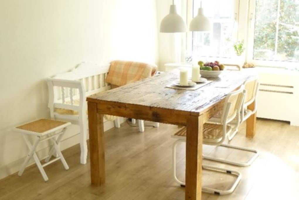 the kitchen - sunny & open space