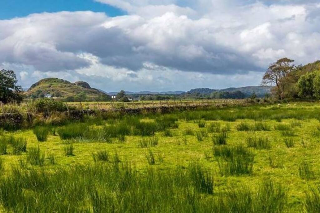 View of Dunadd Hill Fort