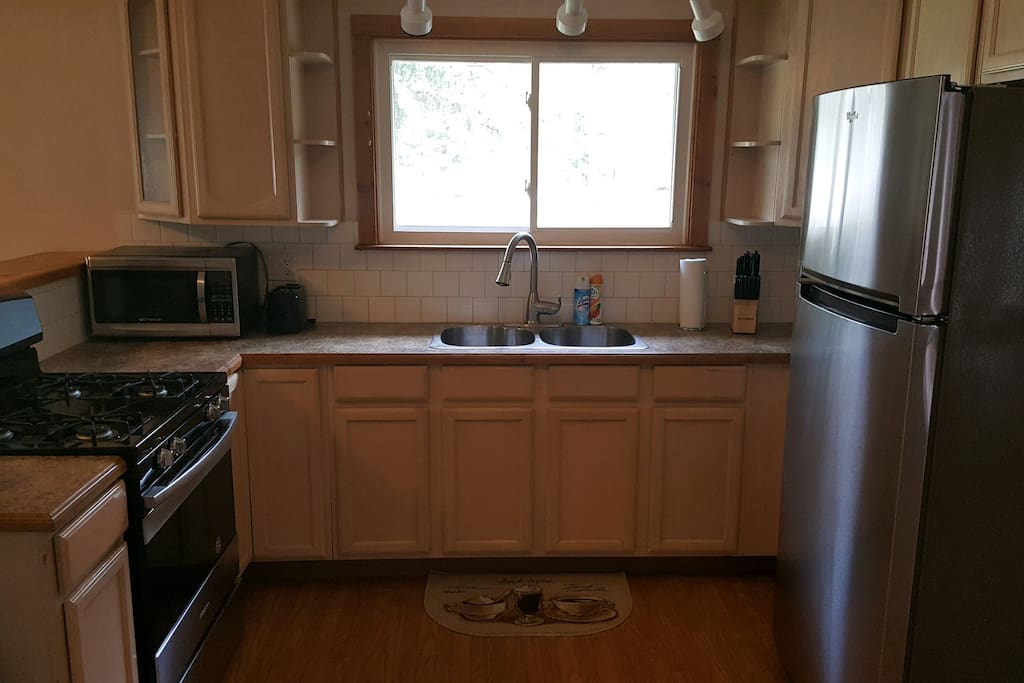 Kitchen With Stainless Steel Appliances