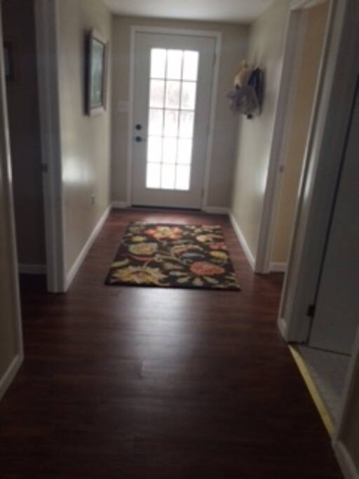 1st floor hall to two bedrooms and full bathroom