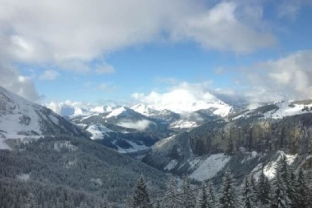Vue du balcon