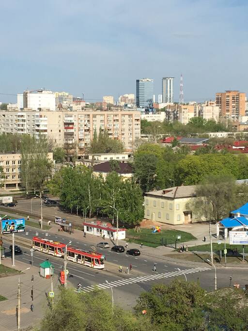 Вид из окна