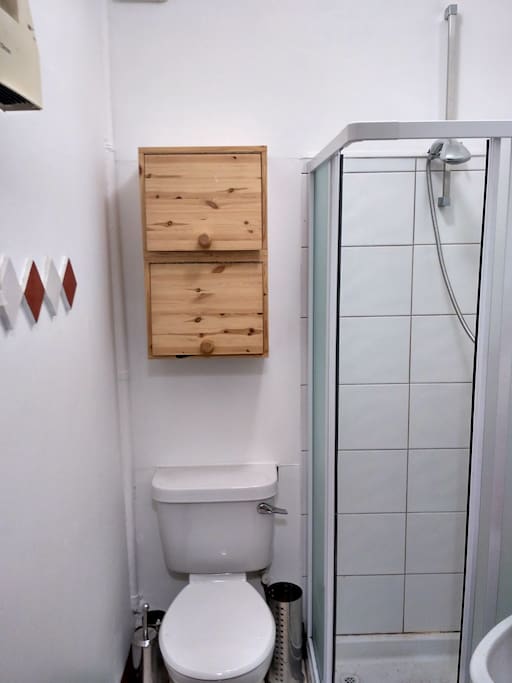 Bathroom and shower