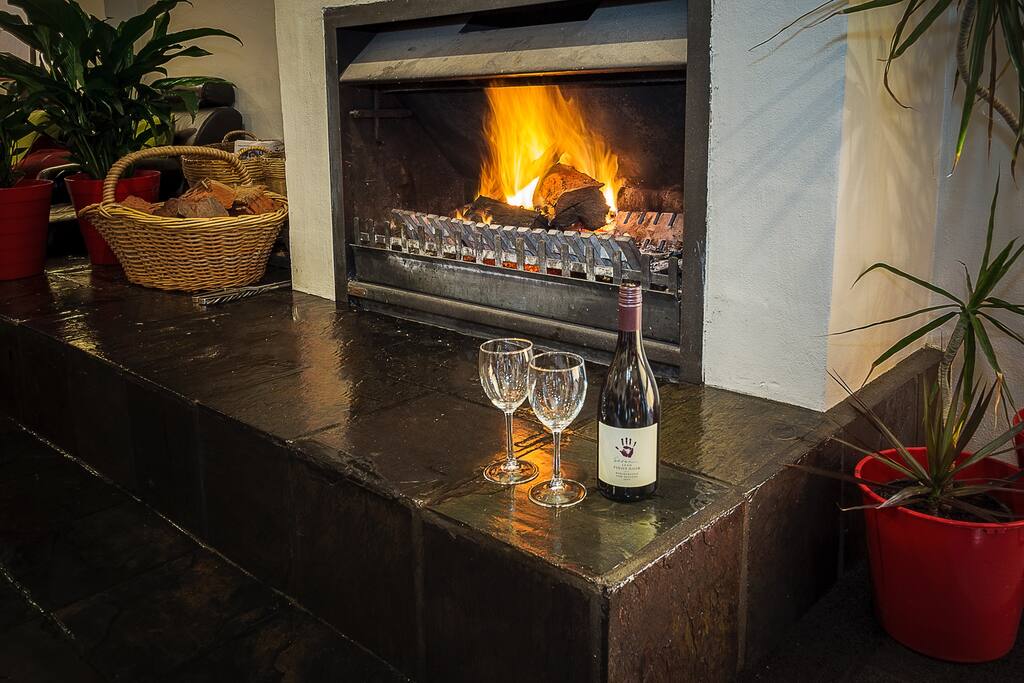 Guest fire is lit every night