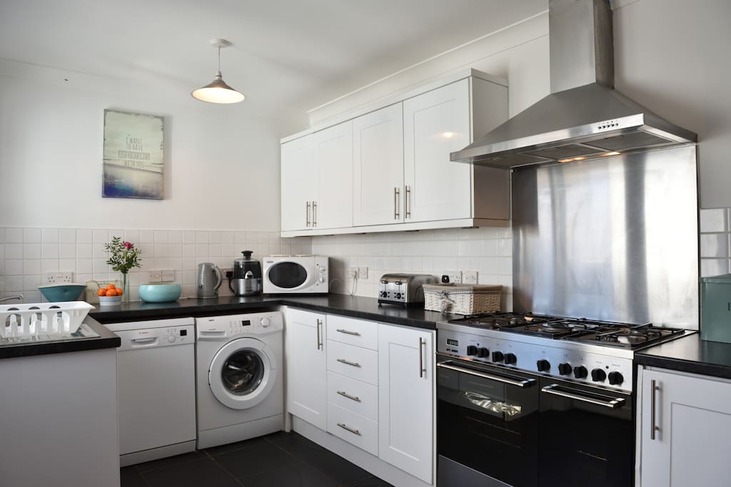 The Kitchen with all appliances and everything you need