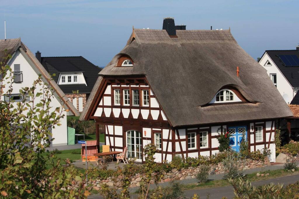 Schöner -vom Friesenwall eingefasster- Garten