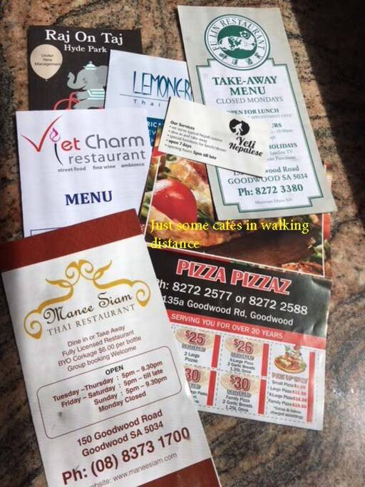 Local take away and dine in