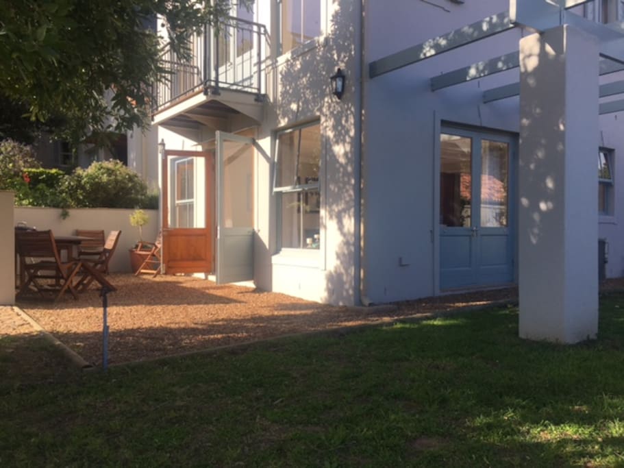Garden areas