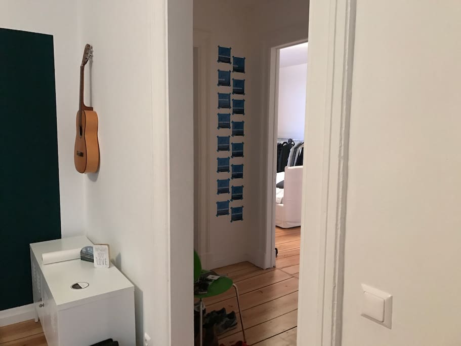 Kitchen view in bedroom