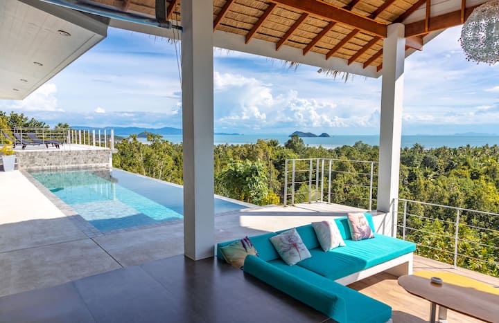 Балкон бассейн фото Khao Hin Nok Жилье - ต ำ บ ล เ ก า ะ พ ะ ง น, Таиланд Airbnb