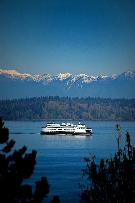 Ferry ride to Vashon Island