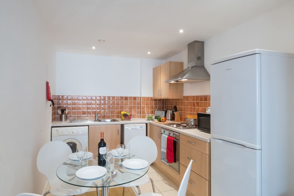 Kitchen and Dining Area