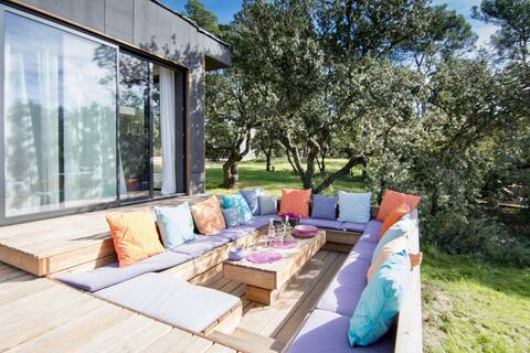 Sweetlodges  Luxurious Wood Architect's House