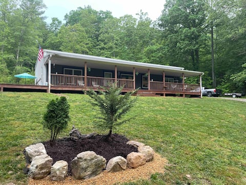 B - Right Back Woods Barndominium with Fire pit