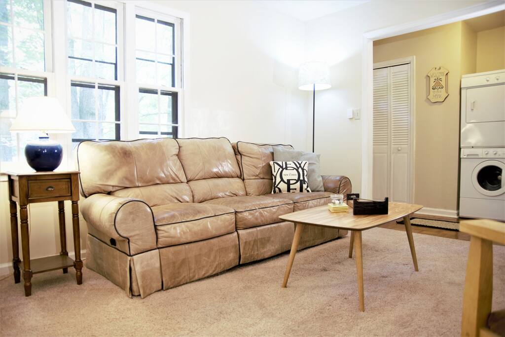 Couch reclines on both sides