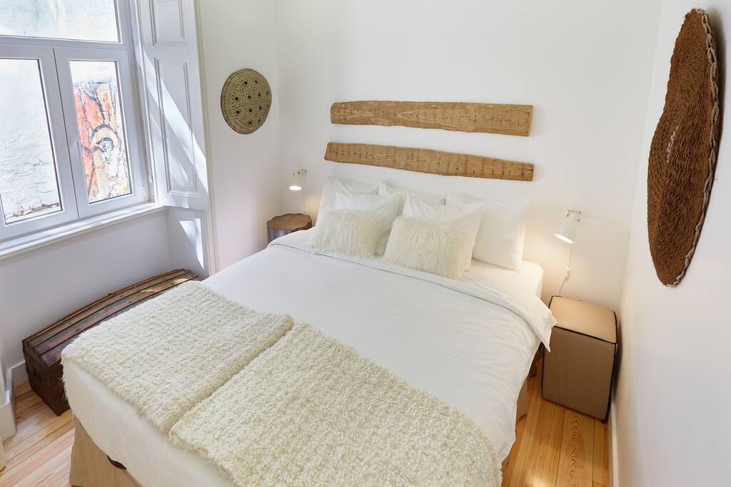 Bedroom, with AC.