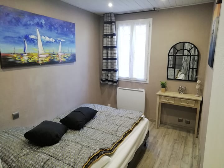 1号卧室配有140厘米床