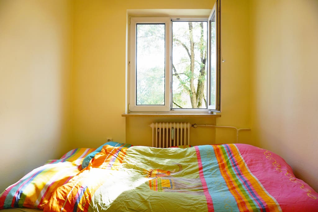 Have sweet dreams in fresh bedclothes.