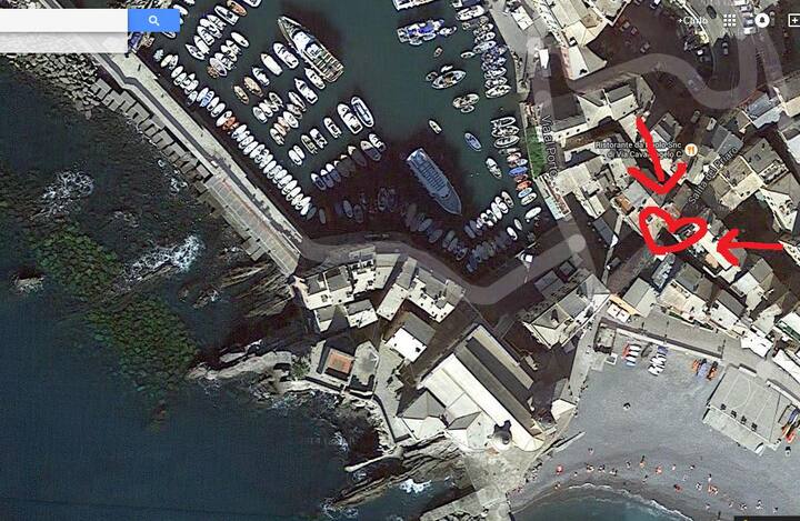Camogli Lovely Nest Quiet 1 Floor Old Town Casas De Campo En Renta En Camogli Liguria Italia