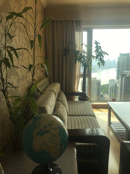 sofa in living room