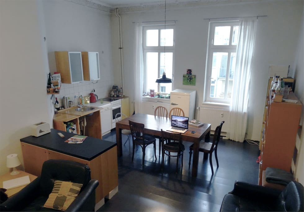 die Wohnküche - das Herzstück der Wohnung