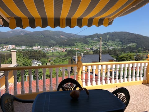 Propiedad de Airbnb exitosa: Casa unifamiliar en Viveiro
