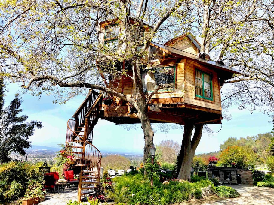 Treehouse , San Jose Treehouses for Rent in San Jose, California