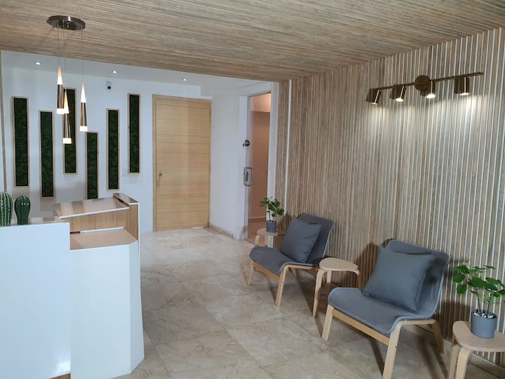 Condesa Studio With 100 Mbps Wi-fi & Workspace - Mexico City