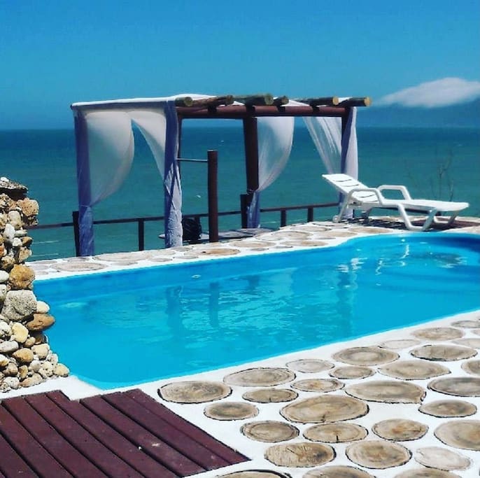 Pergolado da Piscina e Louge