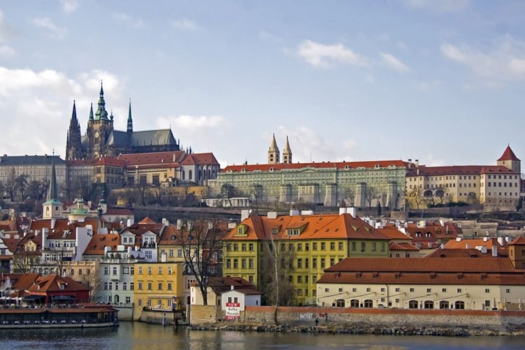 Prague castle - 1 minute walk from the apartment - we are situated right next to the castle :)