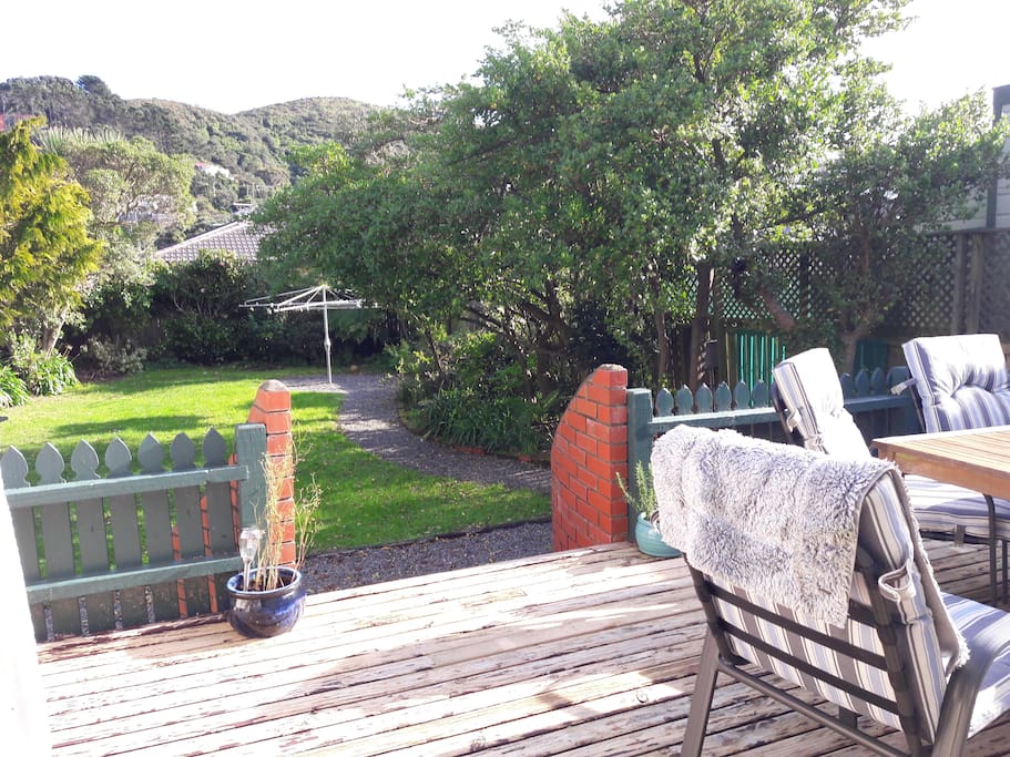 Garden/deck