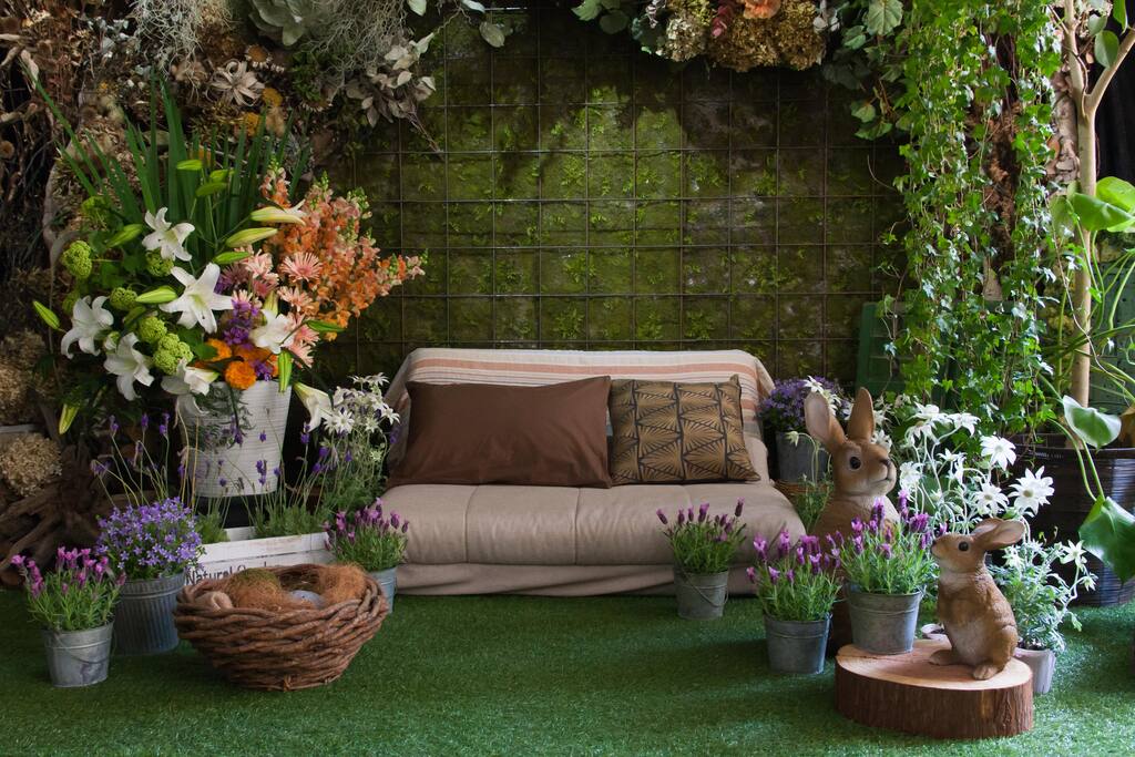 You also can relax on a sofa.
