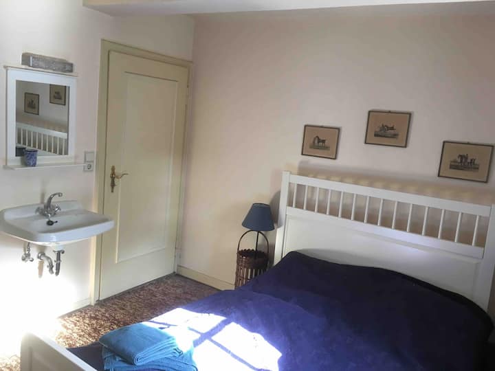 Double bedroom on upper floor with ensuite shower room