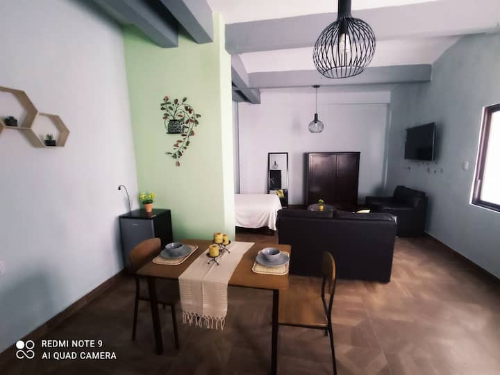 Habitación Independiente Con Cocina Y A/c - Oaxaca de Juárez