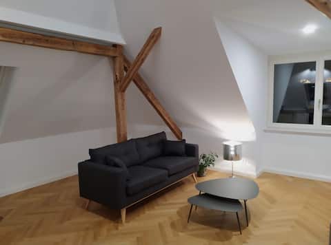 Bright attic apartment at the vineyard campus