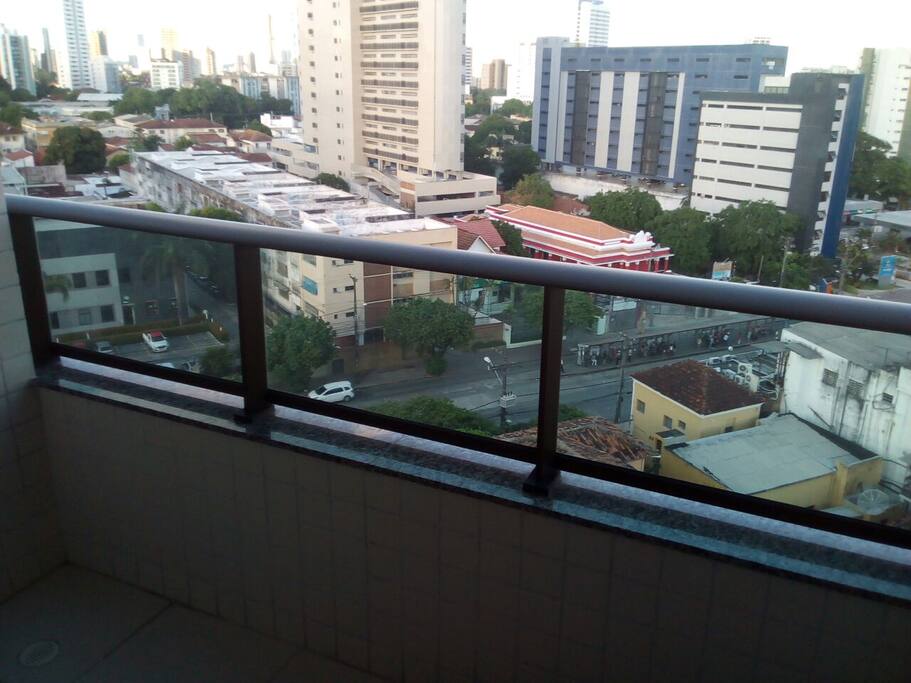 Vista exterior desde a varanda da sala