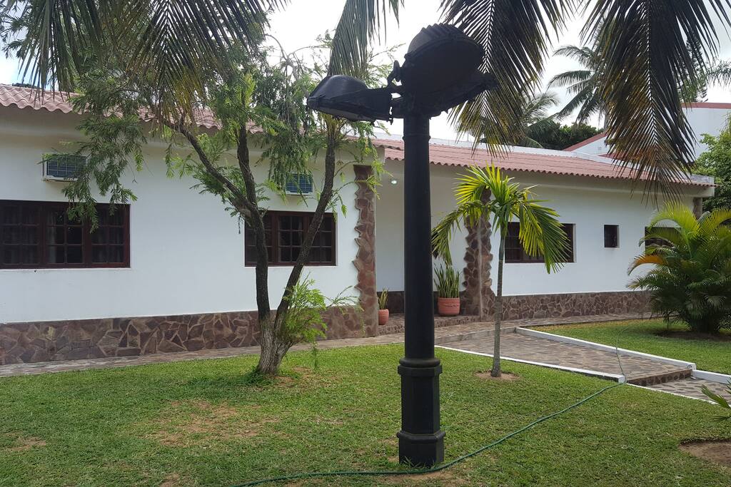 Front part of the house seen from the street