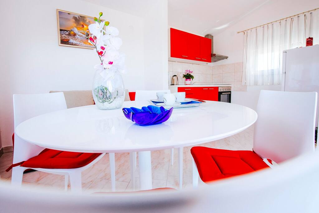 Kitchen + Dining area