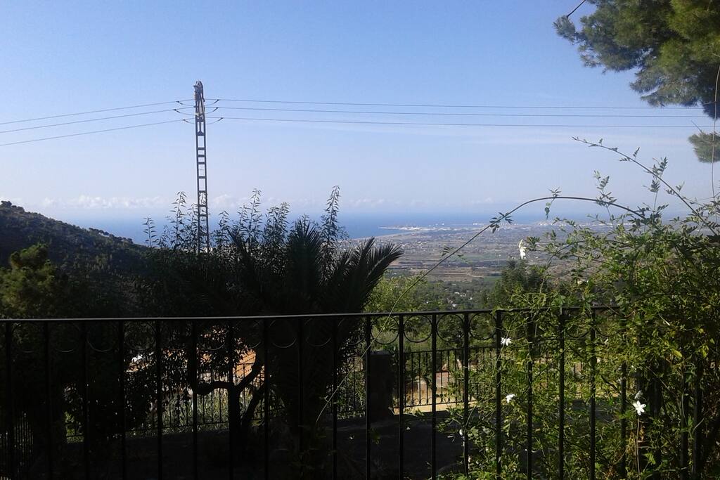vista del mar