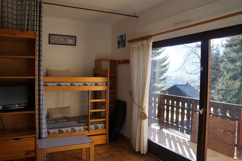 Coin nuit / Bunk bed area