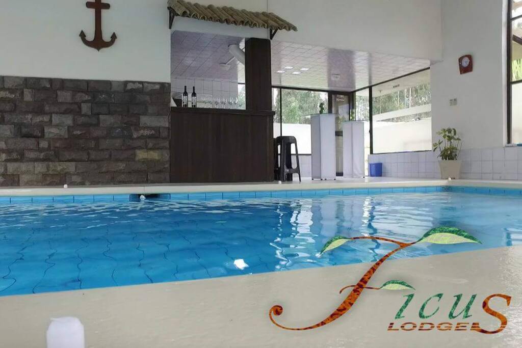 Tempered pool and deck