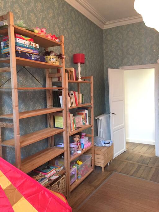 chambre bleue