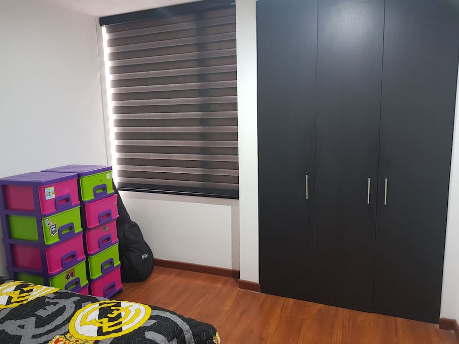 we have sufficient space for all the things that you need to put inside your room. so you can enjoy your time in bogota the most.