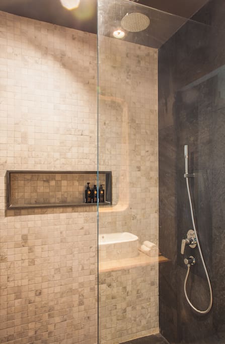 The shower room