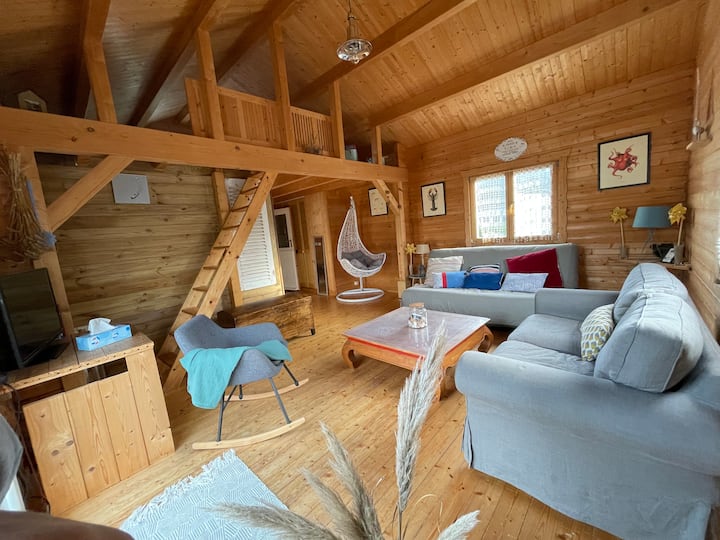 Chalet à 150 M De La Plage Avec Borne Tesla - Arromanches-les-Bains