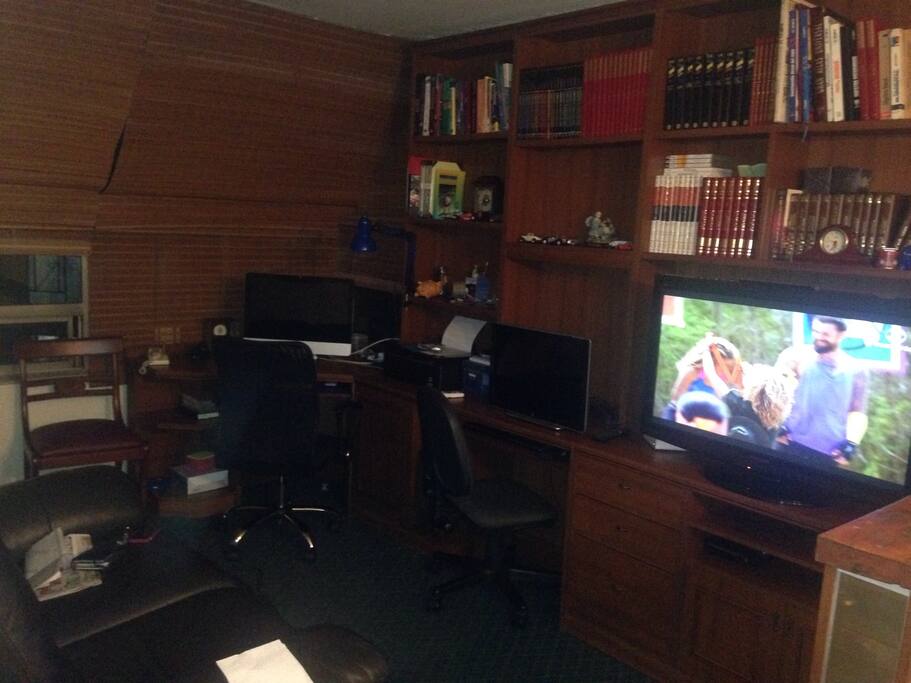 Sala común donde están los computadores