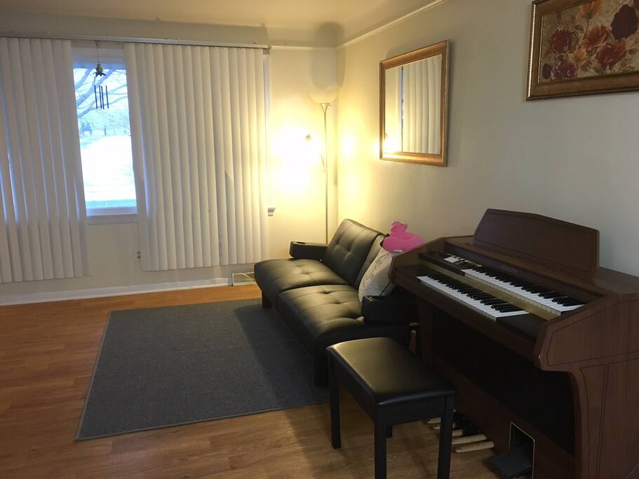 Spacious living room for you to kick back and relax to watch your favorite show